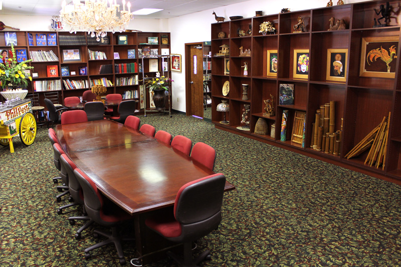Cimafranca Library of the Bayanihan Arts and Events Center in Tampa, Florida